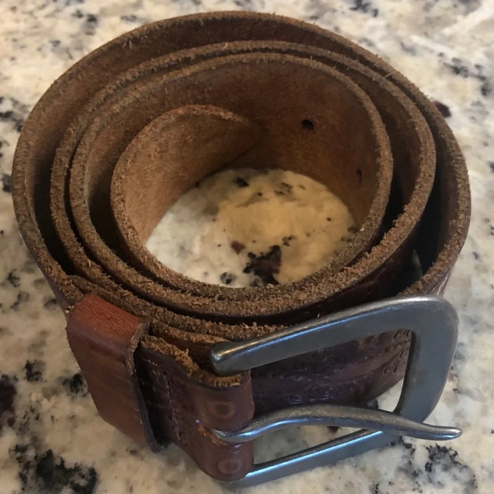 Unknown brown stamped